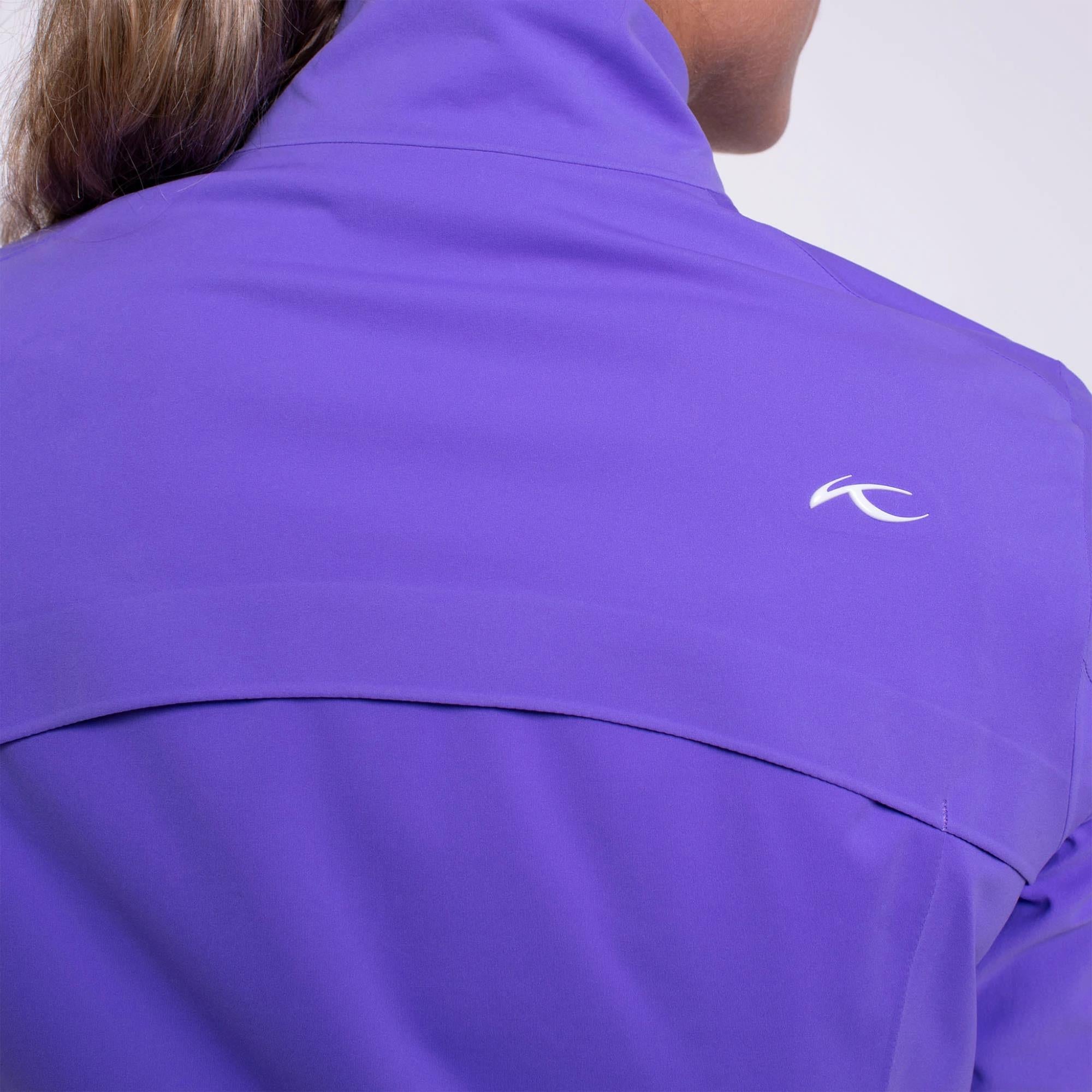 KJUS Rain Rescue 2.5L Ladies Waterproof Golf Jacket Ultraviolet